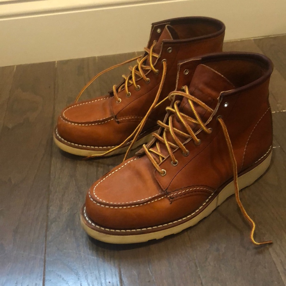 Red Wings 6-Inch Moc Lace Up Boot